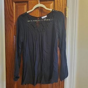 Long sleeve maternity top